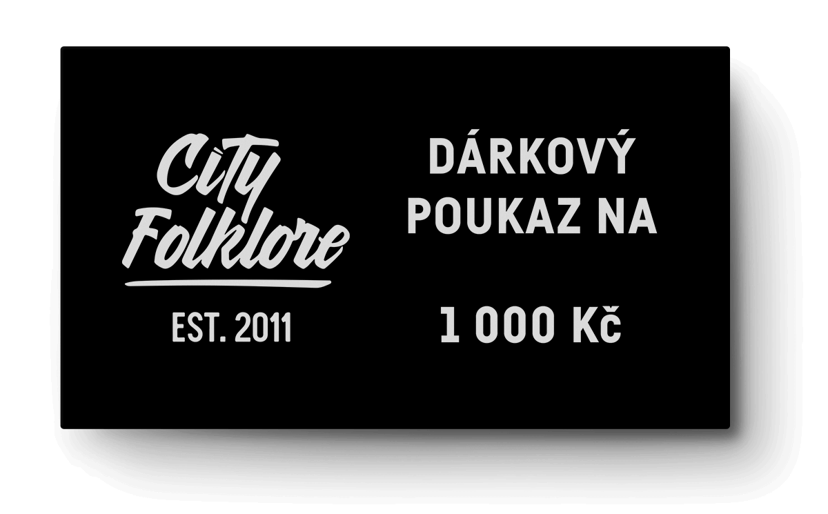 Poukaz do City Folklore v hodnotě 1000 Kč